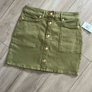 NWT Michael Kors Denim Skirt